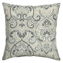 ARDEN Essentials Outdoor Pillow 16 x 16, Neutral Aurora Damask