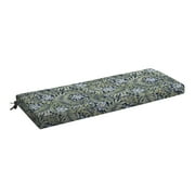 ARDEN Foam Outdoor Bench Cushion Kit, 48 x 18, made with ProFoam, Rain-proof, Fade Resistant, Sapphire Morrison Floral