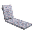 thumbnail image 1 of ARDEN Foam Outdoor Chaise Lounge Cushion, 21 x 72, made with ProFoam, Rain-proof, Fade Resistant, Clark Blue, 1 of 9