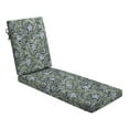 thumbnail image 1 of ARDEN Foam Outdoor Chaise Lounge Cushion, 21 x 72, made with ProFoam, Rain-proof, Fade Resistant, Sapphire Morrison Floral, 1 of 9