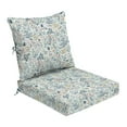 thumbnail image 1 of ARDEN Foam Outdoor Deep Seat Cushion Set, 24 x 24, made with ProFoam, Rain-proof, Fade Resistant, Pistachio Botanical, 1 of 9