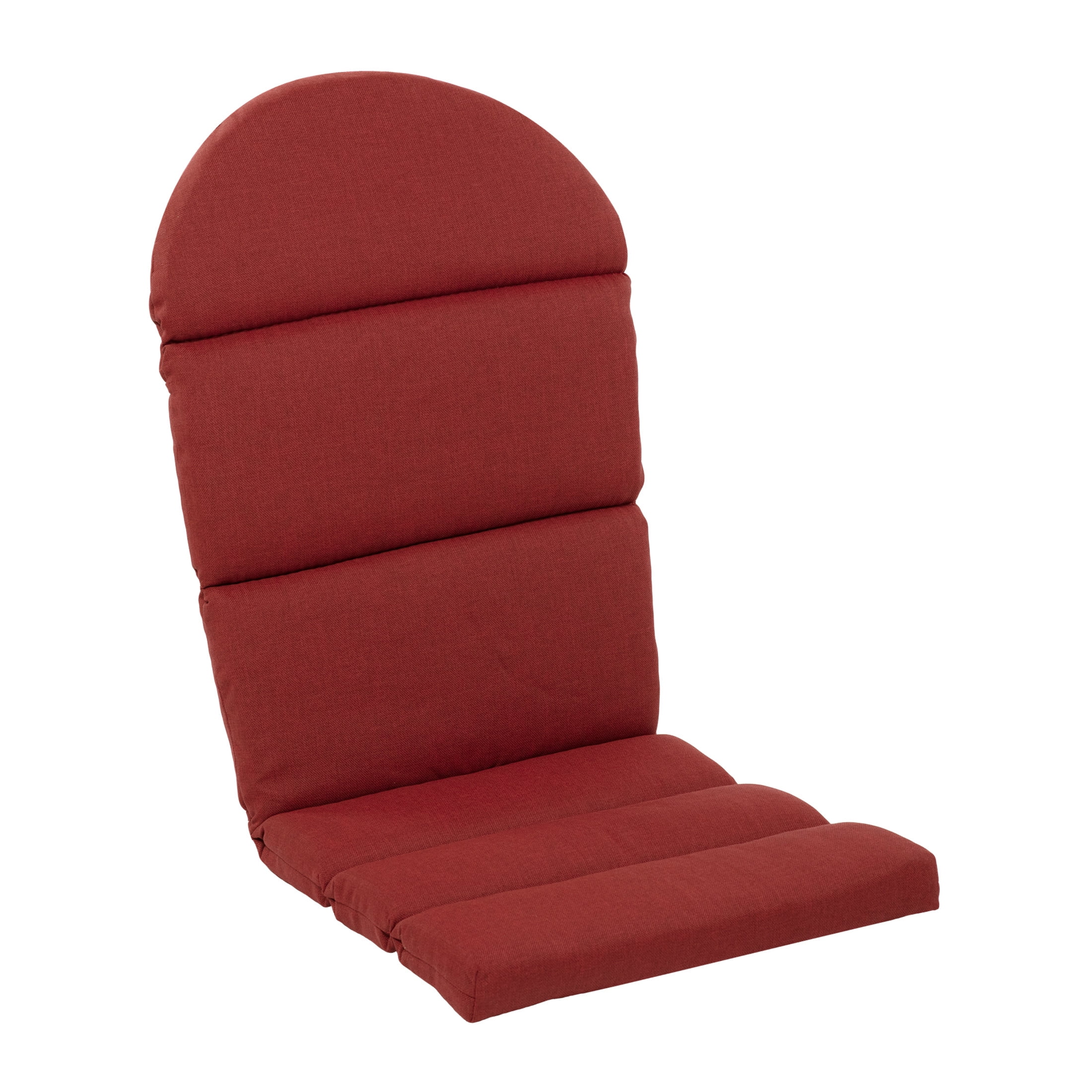 Nautical Red Olefin Adirondack Chair Cushion, 50" x 21.5"