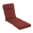thumbnail image 1 of ARDEN Oceantex Outdoor Chaise Lounge Cushion 72 x 21, Nautical Red, 1 of 10