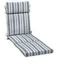 thumbnail image 1 of ARDEN Oceantex Outdoor Chaise Lounge Cushion 72 x 21, Ocean Blue Stripe, 1 of 8