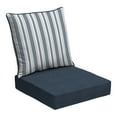 thumbnail image 1 of ARDEN Oceantex Outdoor Deep Seating Cushion Set 24 x 24, Ocean Blue Stripe, 1 of 8