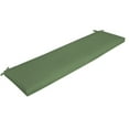 thumbnail image 1 of ARDEN Outdoor Bench Cushion 17 x 46, Moss Green Leala, 1 of 9