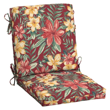 ARDEN Outdoor Chair Cushion 16.5 x 18, Ruby Clarissa