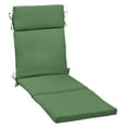 thumbnail image 1 of ARDEN Outdoor Chaise Lounge Cushion 72 x 21, Moss Green Leala, 1 of 11