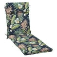 thumbnail image 1 of ARDEN Outdoor Chaise Lounge Cushion 72 x 21, Simone Blue Tropical, 1 of 11