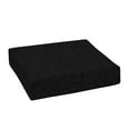 thumbnail image 1 of ARDEN Outdoor Deep Seat Cushion 24 x 24, Black Leala, 1 of 11