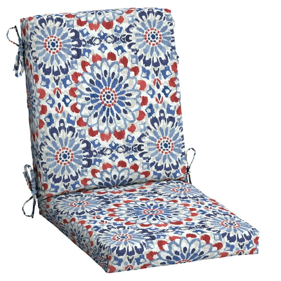 ARDEN Outdoor Dining Chair Cushion 20 x 20, Water Repellent, Fade Resistant 20 x 20, Clark Blue