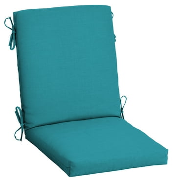 ARDEN Outdoor Dining Chair Cushion 20 x 20, Water Repellent, Fade Resistant 20 x 20, Lake Blue Leala
