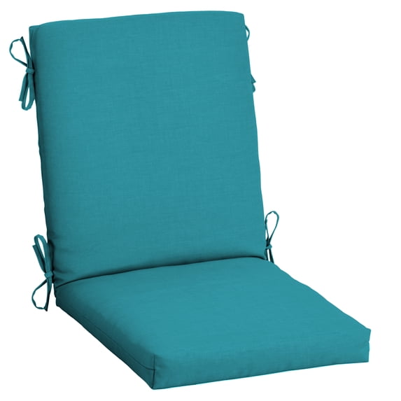 ARDEN Outdoor Dining Chair Cushion 20 x 20, Water Repellent, Fade Resistant 20 x 20, Lake Blue Leala