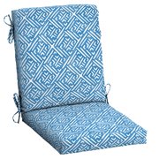 ARDEN Outdoor Dining Chair Cushion, 20 in x 20 in, Patio Cushion for Patio, Dining, or Rocking Chairs, Sapphire Liberty Mosaic