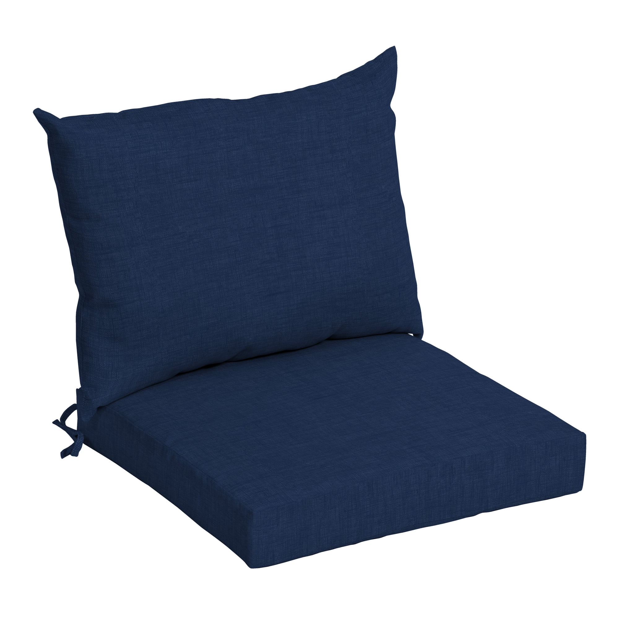 ARDEN Outdoor Dining Chair Cushion Set 21 x 21, Sapphire Blue Leala