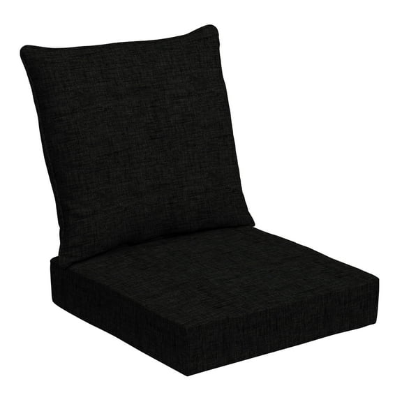 ARDEN Outdoor Foam Deep Seat Cushion Set, 24 in x 24 in, Weather-Proof, Fade Resistant Patio Cushion, Bottom and Back Cushion for Chair, Sofa, and Couch