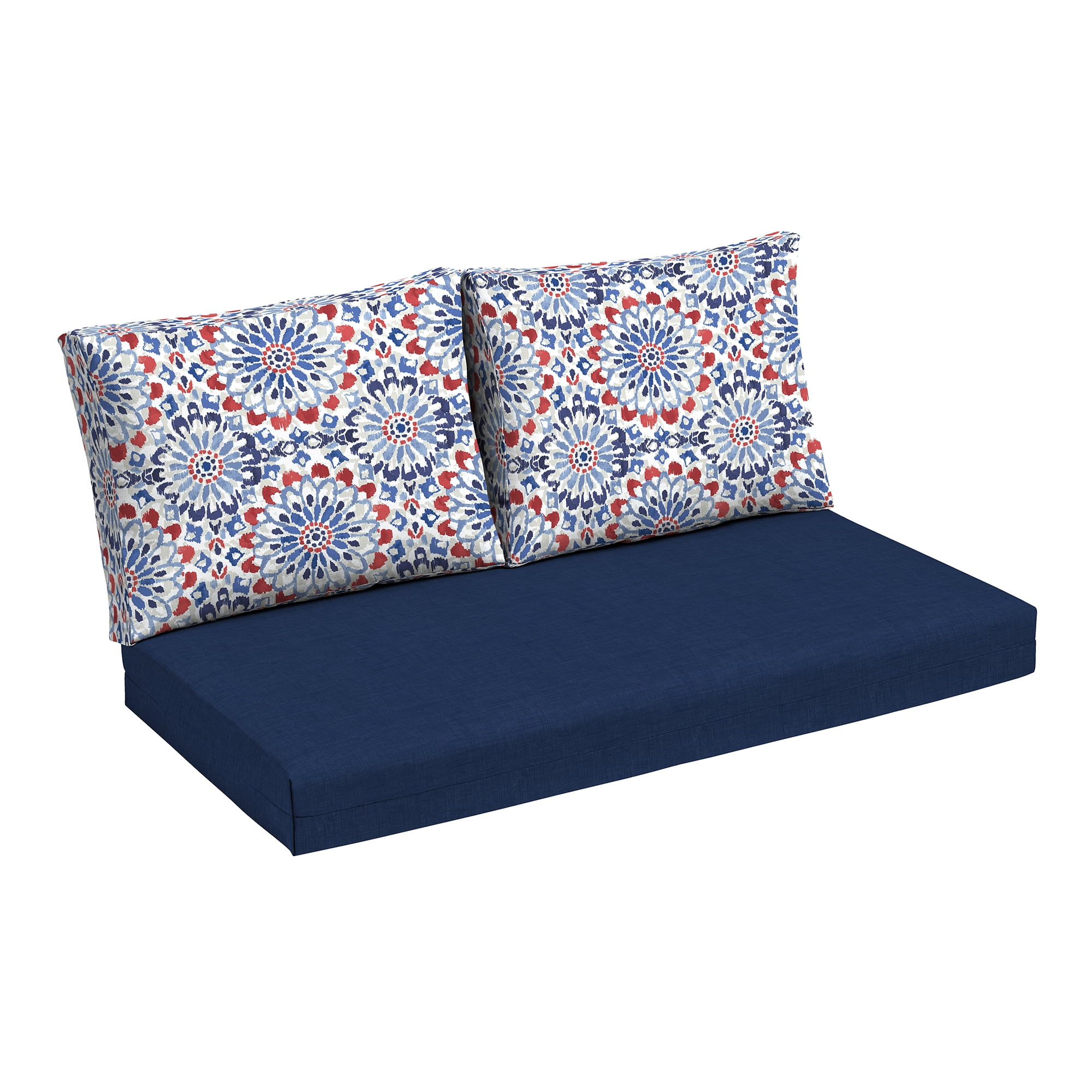 Arden Selections Outdoor Patio Back Loveseat Furniture