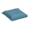 thumbnail image 1 of ARDEN Outdoor Plush Modern Tufted Seat Cushion, 20 x 20, Water repellent, Fade Resistant, Tufted Seat Cushion for Dining and Rocking Chairs, French Blue Texture, 1 of 8