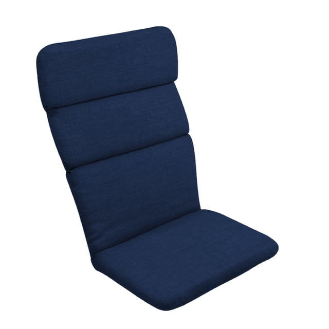 ARDEN Outdoor Rocking Chair or Adirondack Cushion, 20 x 17, Water Repellent, Fade Resistant 20 x 17, Sapphire Blue Leala