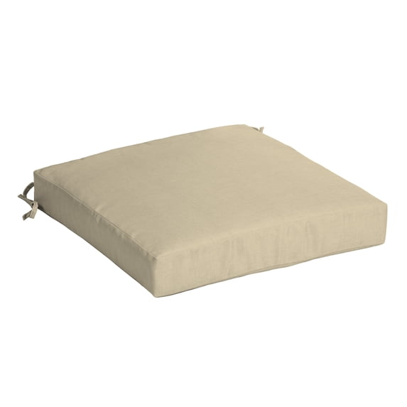 ARDEN Outdoor Seat Cushion 21 x 21, Tan Leala