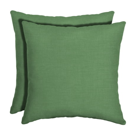 ARDEN Outdoor Toss Pillow (2 Pack) 16 x 16, Moss Green Leala