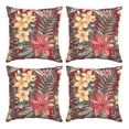 thumbnail image 1 of ARDEN Outdoor Toss Pillow, Set of 4, 16 x 16, Rain-Proof, Fade Resistant Ruby Clarissa, 1 of 9