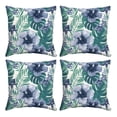thumbnail image 1 of ARDEN Outdoor Toss Pillow, Set of 4, 16 x 16, Rain-Proof, Fade Resistant Salome Tropical, 1 of 9