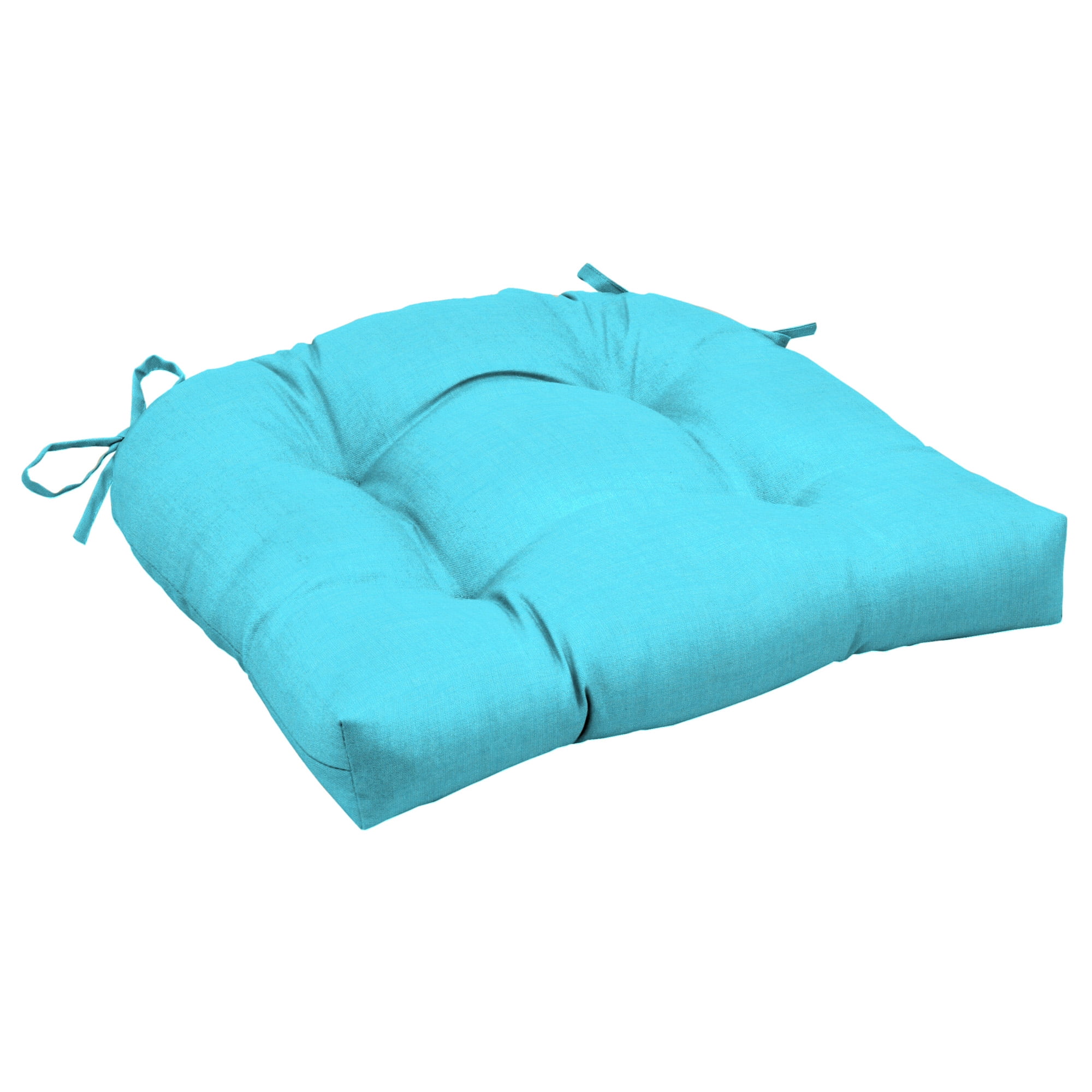 ARDEN Outdoor Wicker Chair Cushion, 20 x 18, Pool Blue Leala
