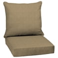 thumbnail image 1 of ARDEN Performance Outdoor Deep Seat Cushion Set, 24in x 24in, Tan Hamilton, 1 of 12