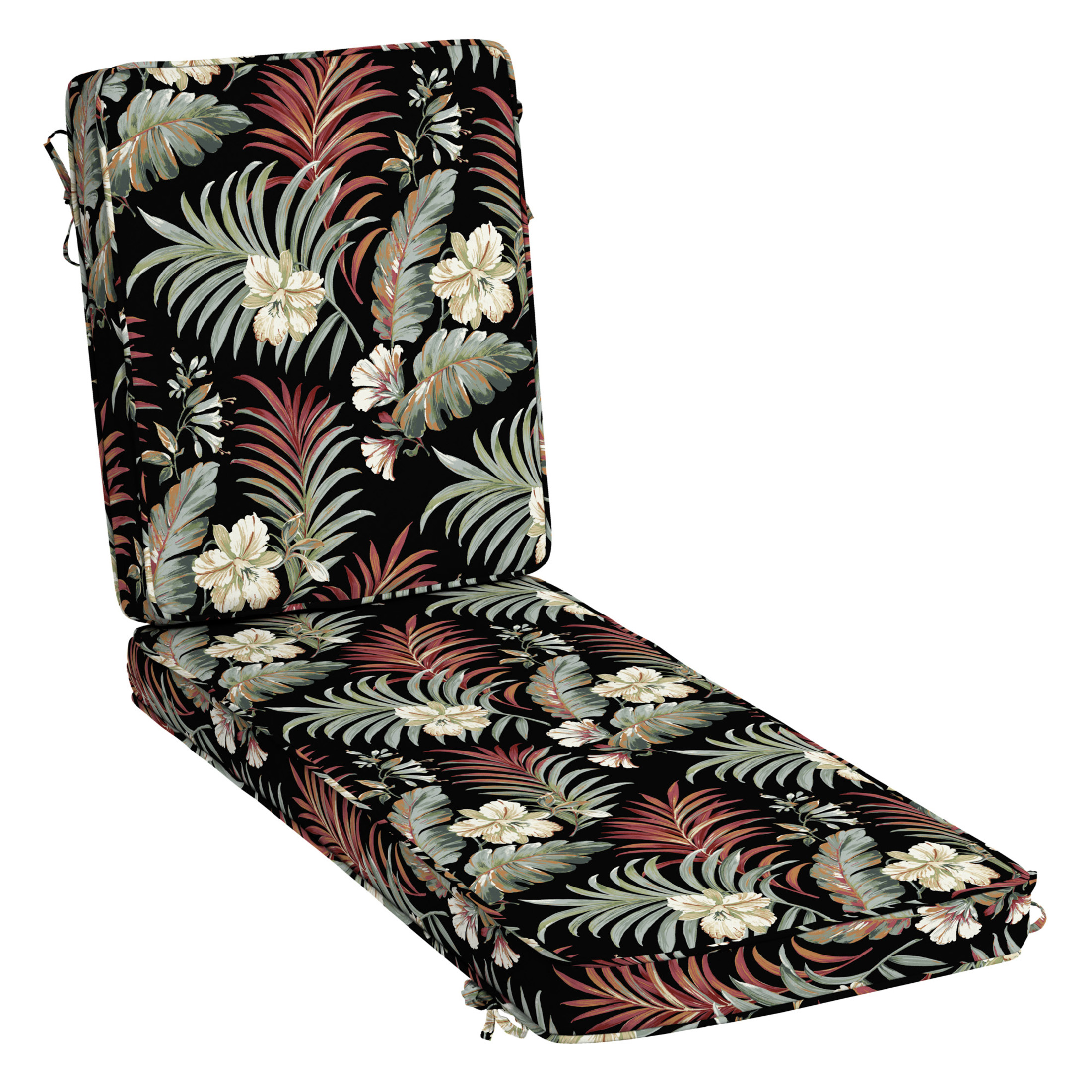 ARDEN ProFoam Essentials Outdoor Chaise Lounge Cushion, 72 x 21, Patio ...