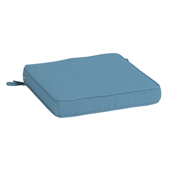 ARDEN ProFoam Essentials Outdoor Seat Cushion 20 x 20, French Blue Texture