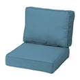 thumbnail image 1 of ARDEN ProFoam Performance Outdoor Deep Seating Cushion Set 24 x 24, French Blue Texture, 1 of 6