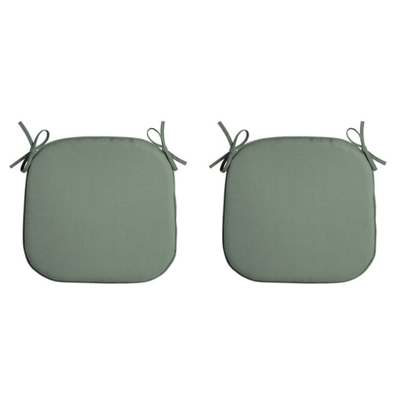 ARDEN earthFIBER Indoor/Outdoor Foam Seat Pad, 2 Pack, 17 x 16, Rain-Proof, Fade Resistant, Foam Cushion for Patio Chairs