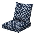 thumbnail image 1 of ARDEN earthFIBER Outdoor Deep Seat Cushion Set, 24 x 24, Rain-Proof, Fade Resistant, Deep Seat Bottom and Back Cushion for Chair, Sofa, 1 of 8