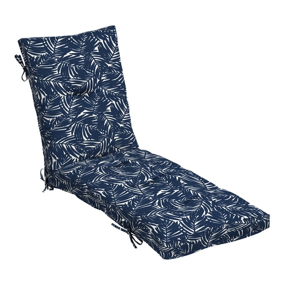 ARDEN earthFIBER Outdoor Tufted Chaise Cushion, 22 x 76, Rain-Proof, Fade Resistant, Cushion for Chaise Lounger