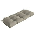 thumbnail image 1 of ARDEN earthFIBER Outdoor Wicker Settee Cushion, 41.5 x 18, Rain-Proof, Fade Resistant, 1 of 8