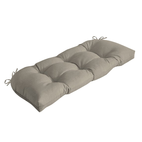 ARDEN earthFIBER Outdoor Wicker Settee Cushion, 41.5 x 18, Rain-Proof, Fade Resistant