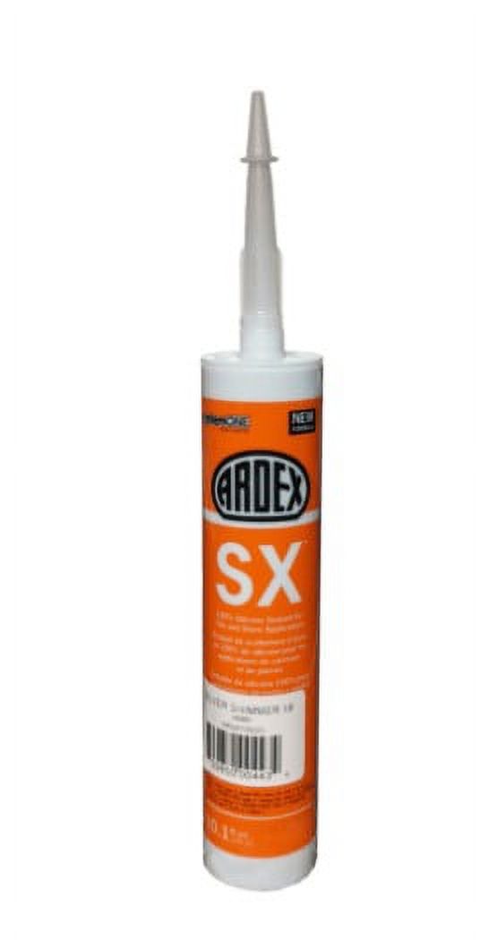 ARDEX SX SILICONE CAULK 10.1 OZ CHARCOAL DUST 23