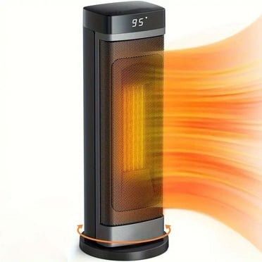 ARDIKAMA 1500W Space Heaters for Inside, PTC Ceramic Fast Safety Heater with Thermostat, 12H Timer, Heater for Office, Bedroo