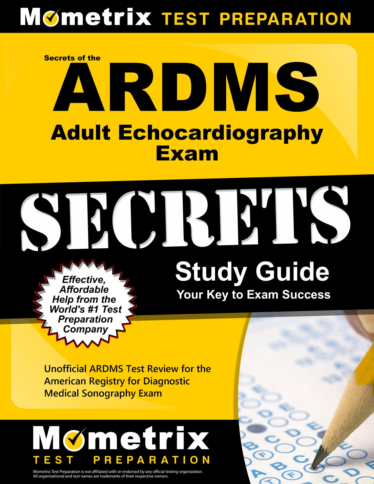 ARDMS Adult Echocardiography Exam Study Guide Unofficial Ardms Test