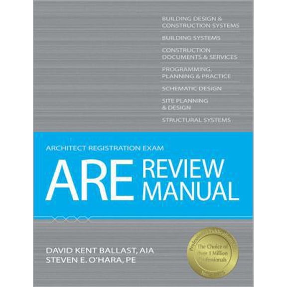 Pre-Owned ARE Review Manual (Paperback) 1591261201 9781591261209