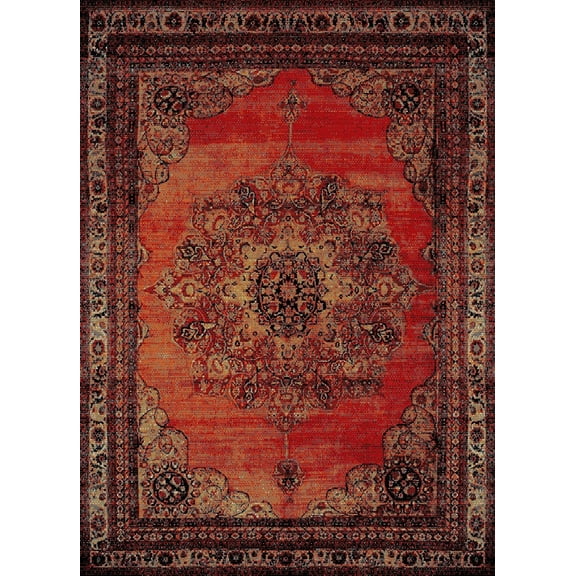 AREA RUGS - Anti-Bacterial Decorative Modern Contemporary Designs for Living Room Bedroom Kitchen Home Entrances - 63-inch-by-87-inch, Olefin FIBER, Frieze YARN - 5x7