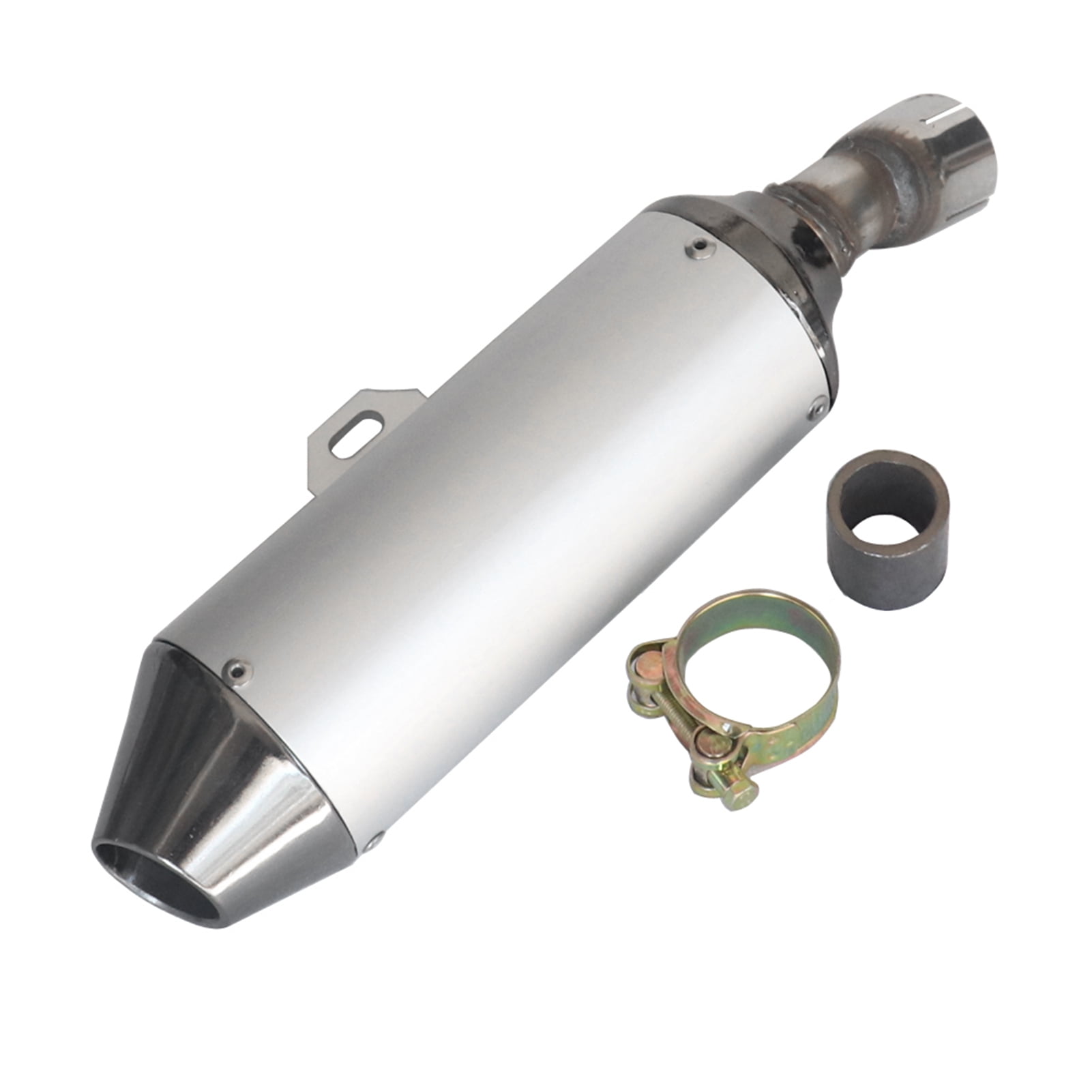 AREALER Motorcycle Exhaust Muffler Pipe Replacement For BBR Style Chinese KAYO BSE Apollo Pit Bike Dirt Bike 110cc 125cc