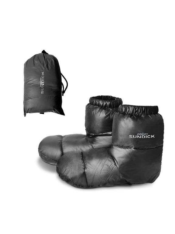 Outdoors Camping Slippers Warm Socks for Sleeping Bag Indoors Warm Boots Men Women Winter Duck Down Booties Slipper Boots