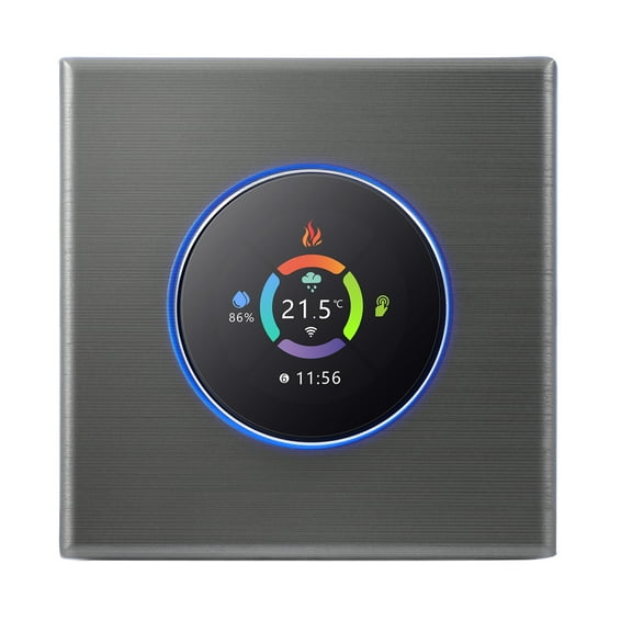 AREALER WiFi Smart Thermostat Temperature Controller Weekly Programmable Button Control/ Mobile APP/ Voice Control Compatible with / Home, for Water/Gas Boiler 5A