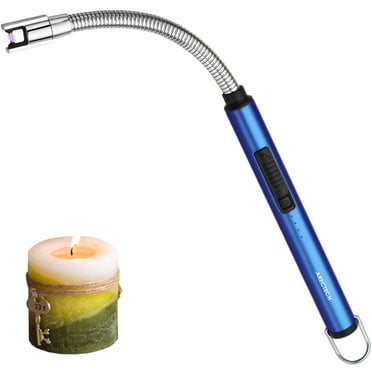 ARECTECH Lighter Candle Lighter Electric Lighter Rechargeable Lighter USB Arc Lighter Plasma for Camping Candle Cooking BBQs Fireworks