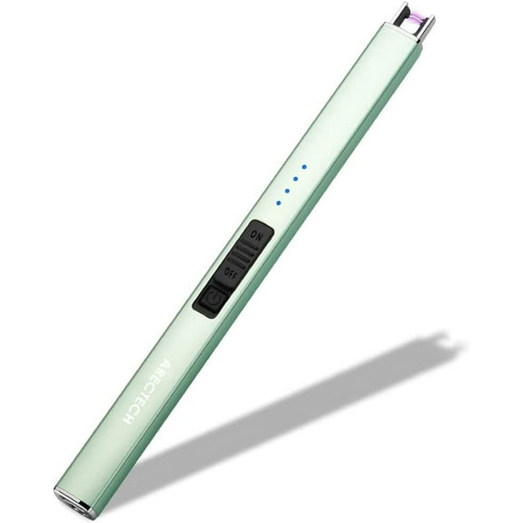 ARECTECH Lighter Electric Lighter Candle Lighter Rechargeable USB Lighter Plasma Arc Lighters for Candle Camping Kitchen