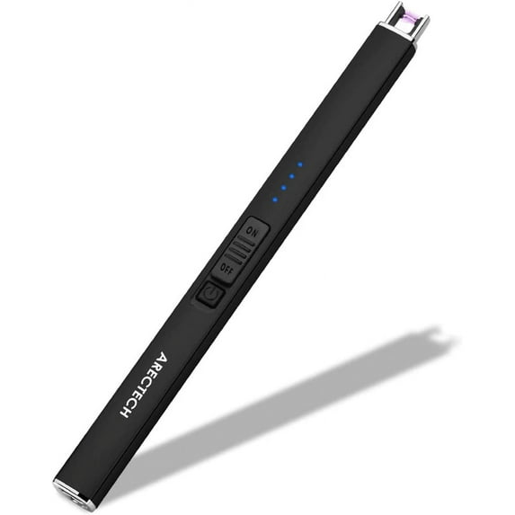 ARECTECH Lighter Electric Lighter Candle Lighter Rechargeable USB Lighter Plasma Arc Lighters for Candle Camping Kitchen