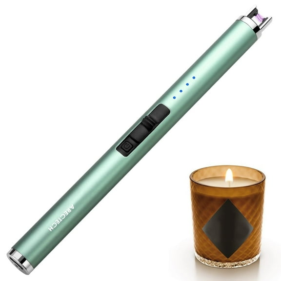 ARECTECH Lighter Rechargeable Lighter Electric Lighter Candle Lighter Arc Plasma Lighters for Candle Kitchen Camping