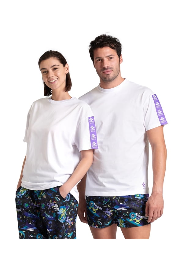 Standard Fun Planet Capsule Collection Unisex T-Shirt Size M White